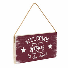 Mississippi State University Wood Wall Sign, 6x11