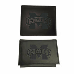 Mississippi State University, Bi-Fold and Tri-Fold Wallet Gift Set, Bl