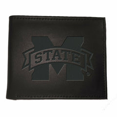 Mississippi State, Bi-Fold Wallet, Black