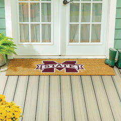 Mississippi State University Extra Large Full Color Coir Mat, 60"x24"