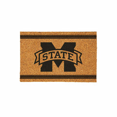 Mississippi State University Large One Color Coir Mat, 36"x24"