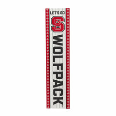 47" Double Sided Leaner, North Carolina State University, Christmas