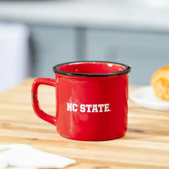 North Carolina State University Ceramic Camp Cup with Enamel Finish, 1