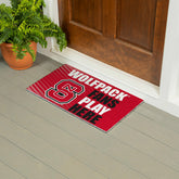 North Carolina State University Fan Mat, 28"x16"