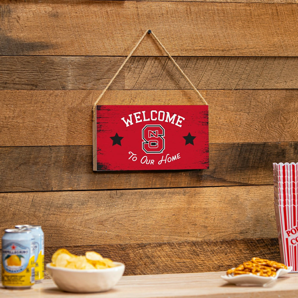 North Carolina State University Wood Wall Sign, 6x11