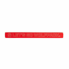 North Carolina State University Engraved Wood Sign, 1.5" x 18"