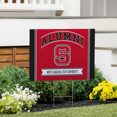 North Carolina State University Coroplast Yard Sign Alumni