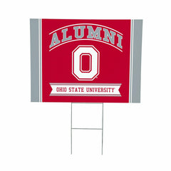 Ohio State University Coroplast Yard Sign Alumni