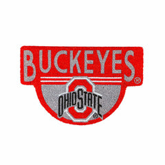 NCAA Team Shaped Coir Door Mat, Ohio State Buckeyes