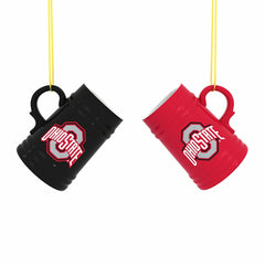 Ohio State University Ceramic Mini Stein, 3oz, set of 2