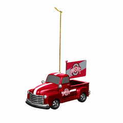 Ohio State University Rally Truck Ornament, Set of 2