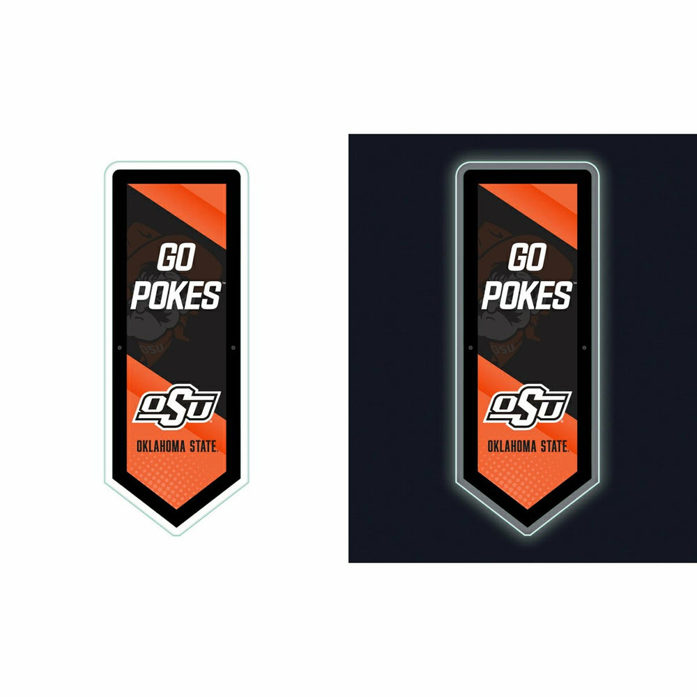 LED Wall Decor, Pennant, Oklahoma State University