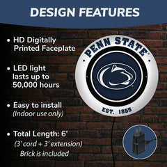 Penn State, Metal Lite, Round