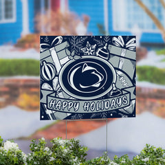 Penn State Yard Sign, Holiday