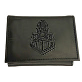 Purdue University, Tri-Fold Wallet, Black
