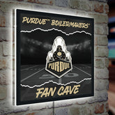 Purdue University 23"H x 23"L LED Wall Decor, Edgelite, Square