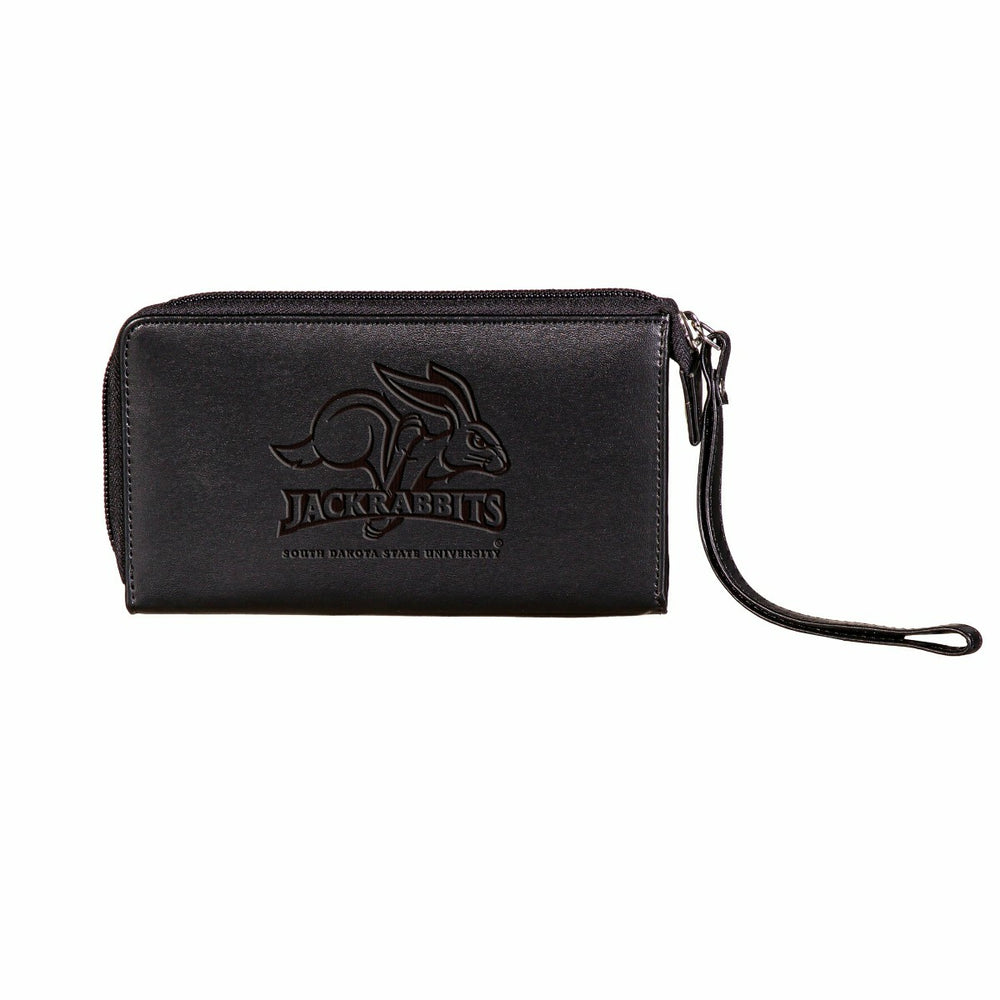Wristlet Wallet, Black, South Dakota State University
