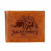 South Dakota State University, Embossed 100% Genuine Tumbled Leather P