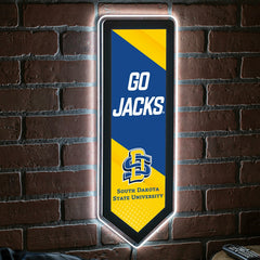 LED Wall Decor, Pennant, South Dakota State University