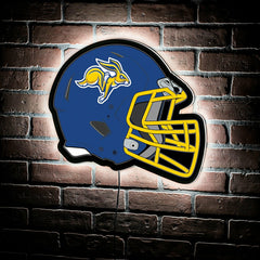 LED Wall Decor, Helmet, South Dakota State University
