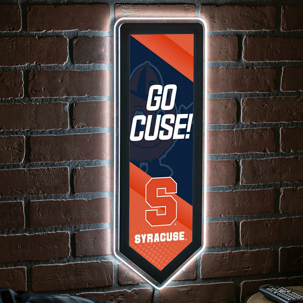 LED Wall Decor, Pennant, Syracuse University