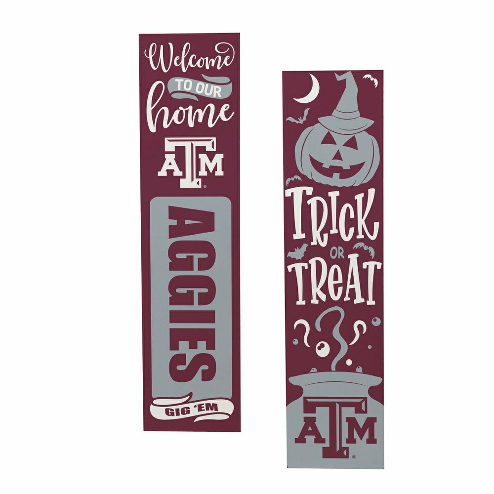 47" Double Sided Leaner, Texas A&M, Halloween