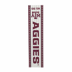 47" Double Sided Leaner, Texas A&M, Christmas