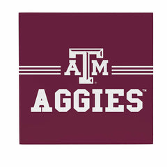 Texas A&M Wood Wall Sign, 12x12