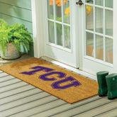 Texas Christian University Extra Large Full Color Coir Mat, 60"x24"