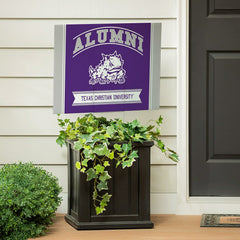 Texas Christian University Coroplast Yard Sign Alumni
