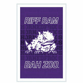 Texas Christian University College Rectangle Neolite LED Decor