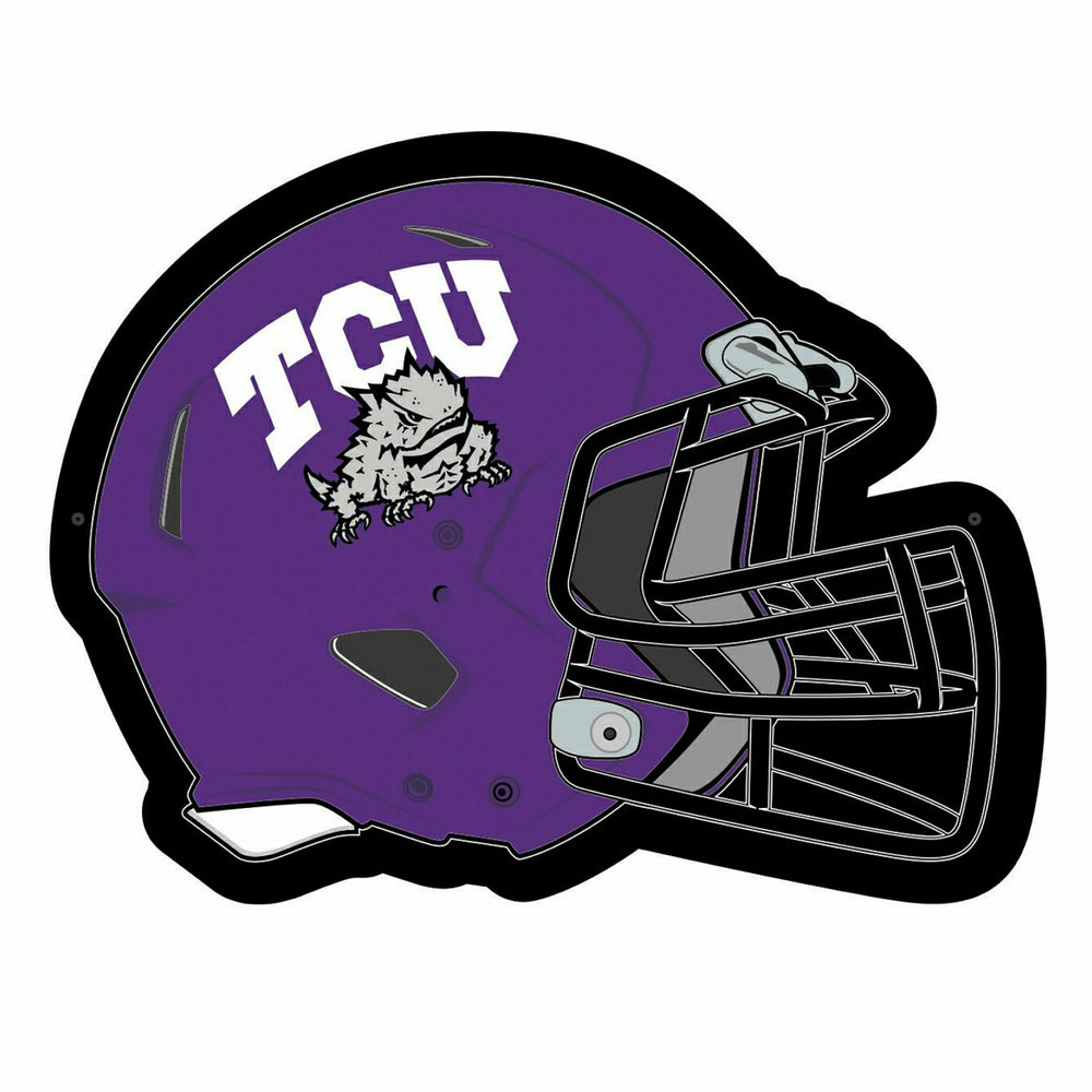 LED Wall Decor, Helmet, Texas Christian University