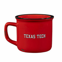 Texas Tech University Ceramic Camp Cup with Enamel Finish, 14oz
