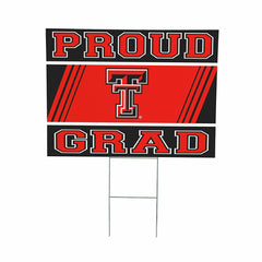 Texas Tech University Coroplast Yard Sign Graduate