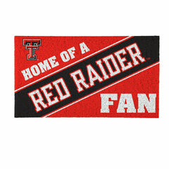 Texas Tech University, PVC Mat COLOR, Home of a Fan