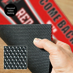 28" x 16" PVC Trapper Mat, Come Back with Tickets, Texas Tech Universi