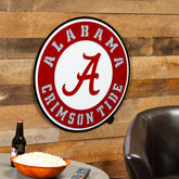 University of Alabama Layered Metal Wall Art