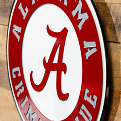 University of Alabama Layered Metal Wall Art