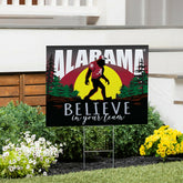 University of Alabama Yard Sign, Bigfoot