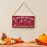University of Alabama Halloween Wood Wall Sign, 6x11