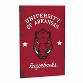 University of Arkansas Wood Wall Sign, 16x24