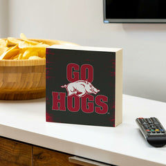 University of Arkansas Plock, Down Home Fans, 6x6