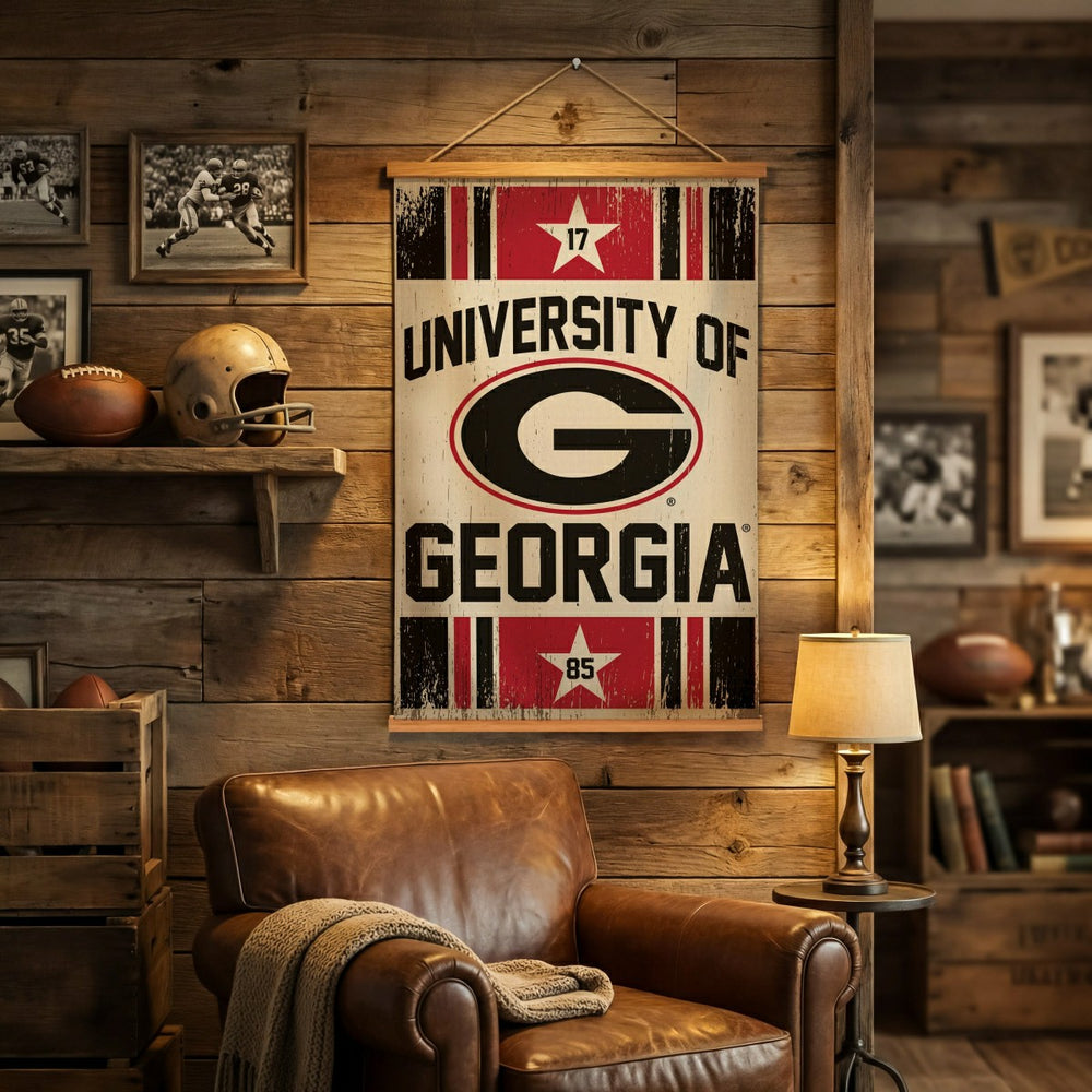 University of Georgia, Canvas Wall Tapestry, Medium, 36x24