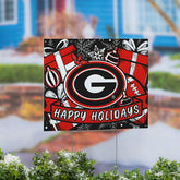 University of Georgia Yard Sign, Holiday