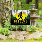University of Iowa Yard Sign, Bigfoot