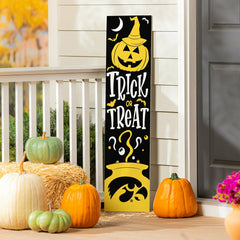 47" Double Sided Leaner, University of Iowa, Halloween