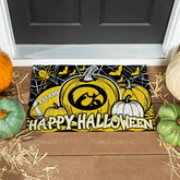 University of Iowa Halloween PVC Mat, 28"x16"