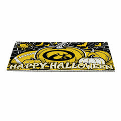 University of Iowa Halloween PVC Mat, 28"x16"
