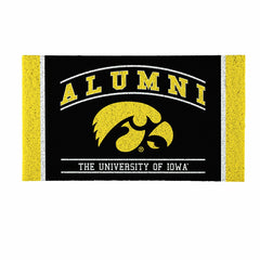 University of Iowa Alumni Mat, 28"x16"