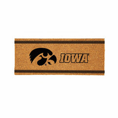 University of Iowa Extra Large One Color Coir Mat, 60"x24"
